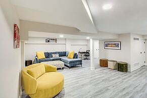 Stylish & Modern Lenexa Haven w/ Fire Pit & Deck!