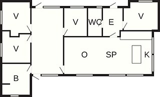 12 Person Holiday Home in Vaeggerlose