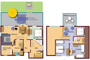 Familienferienhaus in Mirow
