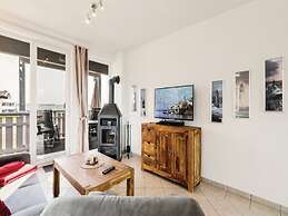 Chickes Appartement mit Kamin