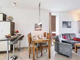 Chickes Appartement mit Kamin