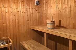 Ferienhaus mit Terrasse und Balkon