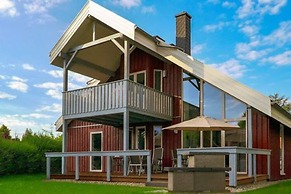 Ferienhaus mit Terrasse und Balkon