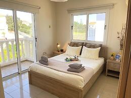 Villa Rugiada With Pool and sea View Located on the Front of Nissi Bea