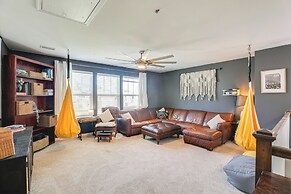 Media Room & Yard: Modern Moncks Corner Home