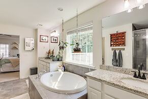 Media Room & Yard: Modern Moncks Corner Home