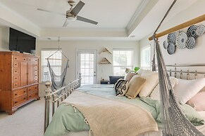 Media Room & Yard: Modern Moncks Corner Home