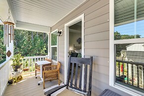 Media Room & Yard: Modern Moncks Corner Home