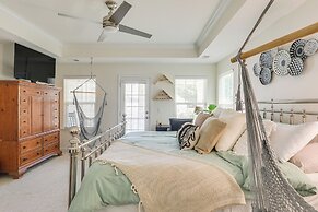 Media Room & Yard: Modern Moncks Corner Home