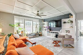 Media Room & Yard: Modern Moncks Corner Home