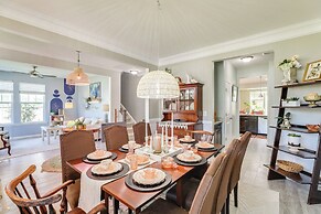 Media Room & Yard: Modern Moncks Corner Home