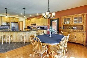 Game Room, Deck & Yard: Lake of the Ozarks Retreat