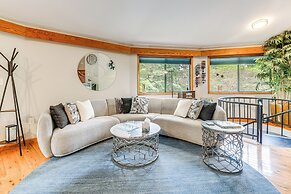 Near Lake Gaston: Unique Home w/ Deck & Fire Pit!