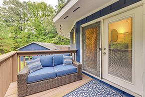 Near Lake Gaston: Unique Home w/ Deck & Fire Pit!