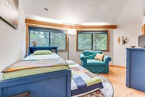 Near Lake Gaston: Unique Home w/ Deck & Fire Pit!