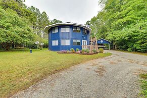 Near Lake Gaston: Unique Home w/ Deck & Fire Pit!