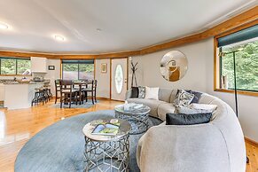 Near Lake Gaston: Unique Home w/ Deck & Fire Pit!