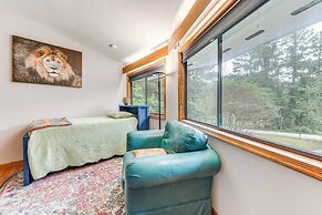 Near Lake Gaston: Unique Home w/ Deck & Fire Pit!