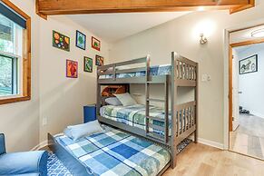 Near Lake Gaston: Unique Home w/ Deck & Fire Pit!