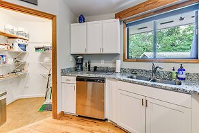 Near Lake Gaston: Unique Home w/ Deck & Fire Pit!