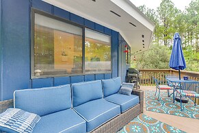 Near Lake Gaston: Unique Home w/ Deck & Fire Pit!