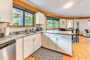 Near Lake Gaston: Unique Home w/ Deck & Fire Pit!