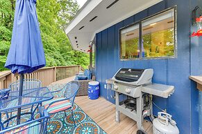 Near Lake Gaston: Unique Home w/ Deck & Fire Pit!