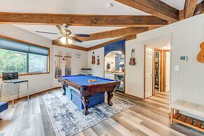 Near Lake Gaston: Unique Home w/ Deck & Fire Pit!