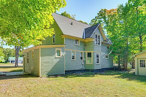 Near Lake: Historic Boyne City Home w/ Fire Pit!