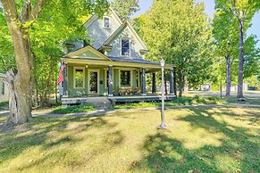 Near Lake: Historic Boyne City Home w/ Fire Pit!