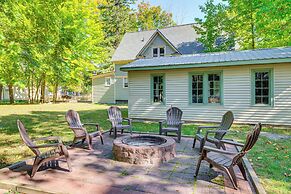 Near Lake: Historic Boyne City Home w/ Fire Pit!