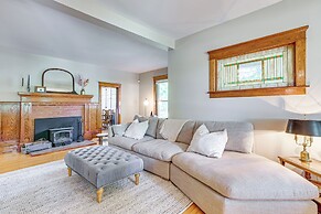 Near Lake: Historic Boyne City Home w/ Fire Pit!