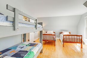 Near Lake: Historic Boyne City Home w/ Fire Pit!