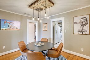 Fire Pit & Small-town Charm: San Angelo Getaway!