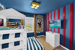 Little Mermaid Theme Bed Luxury 5 Bed Pool Home! 5 Bedroom Villa