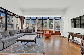 Bright Converted Storefront in Roscoe Village by AllSet Turnover