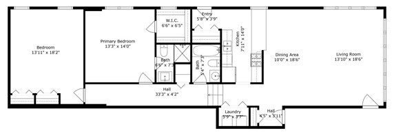 Bright Converted Storefront in Roscoe Village by AllSet Turnover
