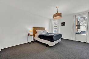 Bright Converted Storefront in Roscoe Village by AllSet Turnover