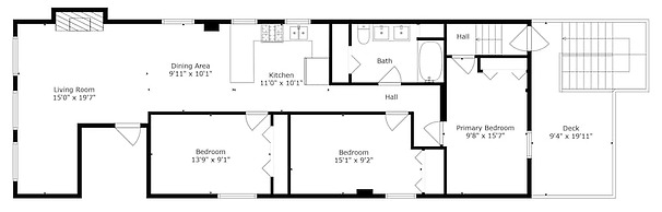 Newly Designed 3bd In Heart of Ukrainian Village by AllSet Turnover