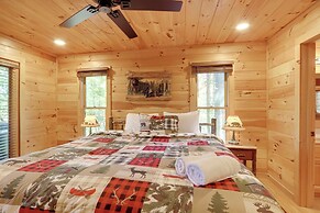 Hot Tub & Fire Pit: Secluded Blue Ridge Cabin!