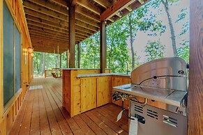 Hot Tub & Fire Pit: Secluded Blue Ridge Cabin!
