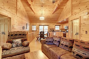 Hot Tub & Fire Pit: Secluded Blue Ridge Cabin!