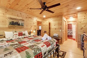 Hot Tub & Fire Pit: Secluded Blue Ridge Cabin!