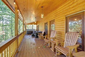 Hot Tub & Fire Pit: Secluded Blue Ridge Cabin!