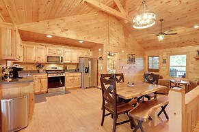 Hot Tub & Fire Pit: Secluded Blue Ridge Cabin!
