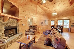 Hot Tub & Fire Pit: Secluded Blue Ridge Cabin!