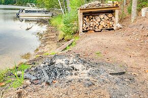 Lakefront Home w/ Fire Pit in Eagle River