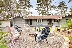 Lakefront Home w/ Fire Pit in Eagle River