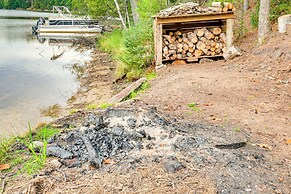 Lakefront Home w/ Fire Pit in Eagle River