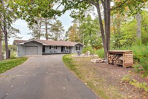Lakefront Home w/ Fire Pit in Eagle River